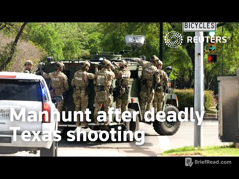Manhunt after deadly Texas shooting