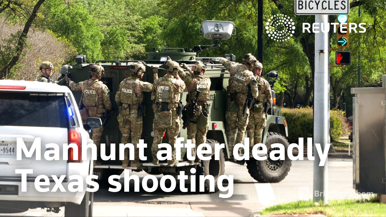 Manhunt after deadly Texas shooting