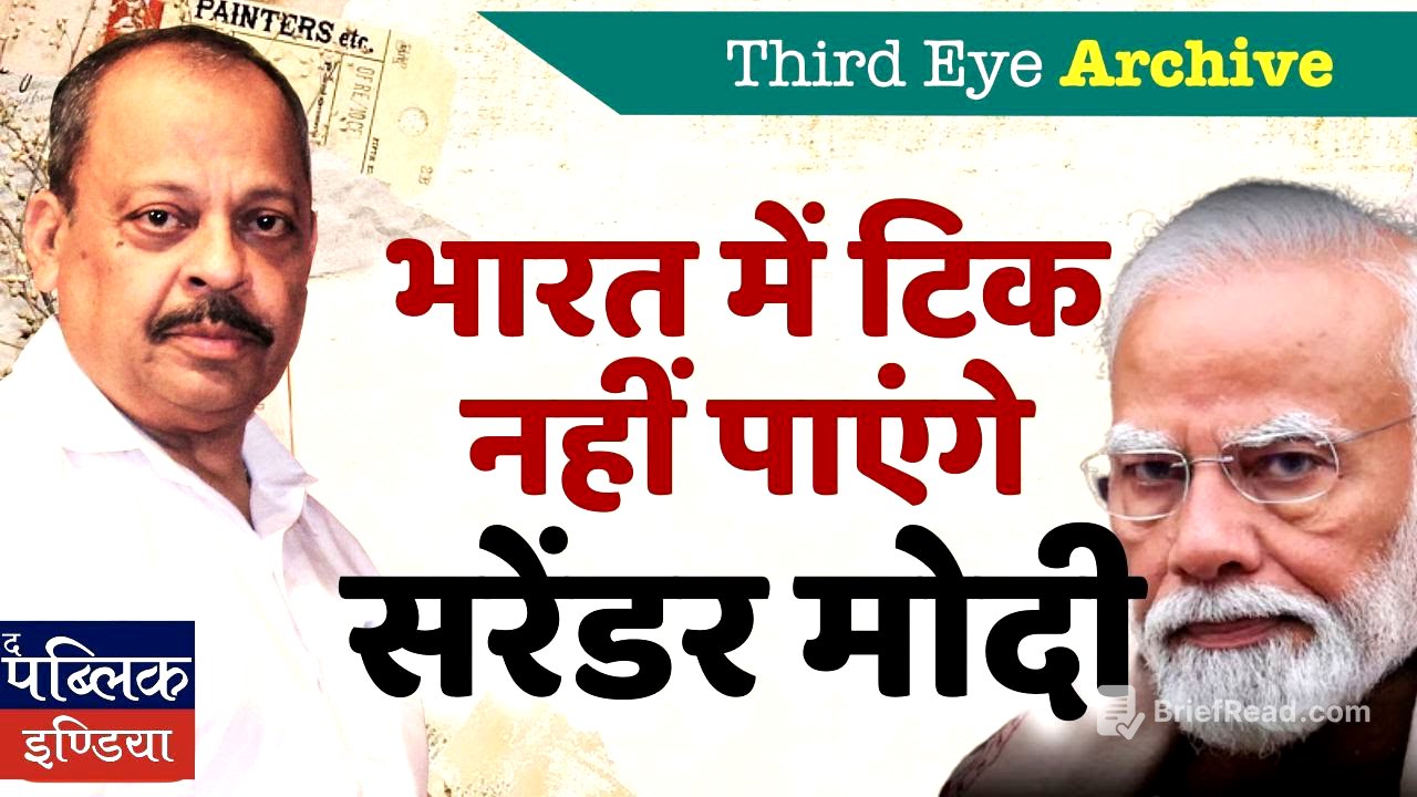 Will Modi Survive India’s Political Challenges? | Third Eye Archive