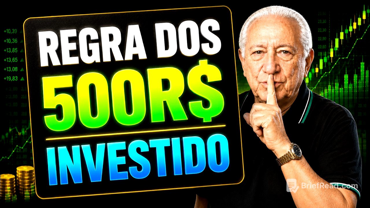Regra dos 10%: se eu pudesse recomeçar, faria isso com R$ 500 por mês