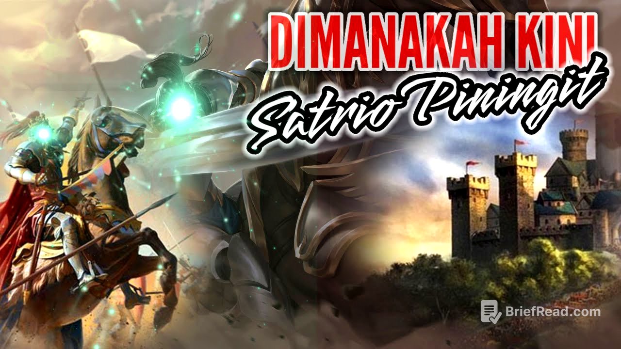 DIMANAKAH KINI KEBERADAAN SATRIO PININGIT?