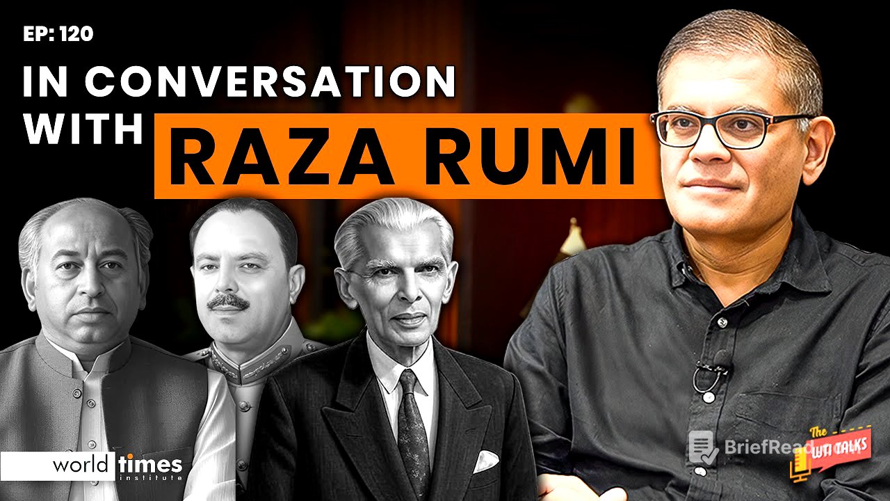 Raza Rumi on Pakistan's Security Dilemma, Politics & India-Pak History | Yasir & Osama | WTI Talks