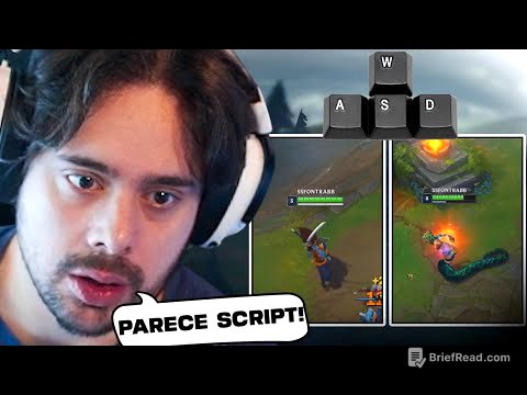 TENTEI JOGAR LOL NO WASD, PARECE SCRIPT!
