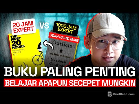 Cara Belajar Apapun 100x Lebih Cepet (First 20 Hours)