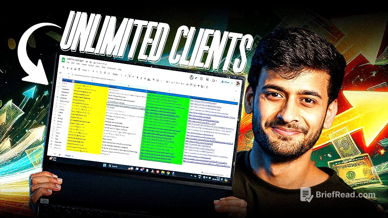 How to Get Unlimited Clients (Free Lead Generation + Email Outreach Method)