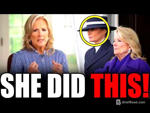 OMG: Jill Biden Just LEAKED THIS ABOUT MELANIA, Private CONVO!