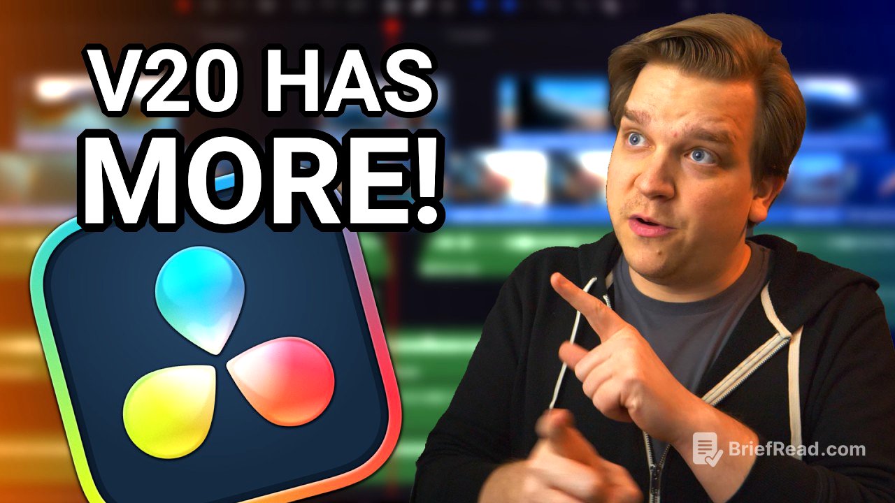 DaVinci Resolve 20 Features and Tips You Missed!