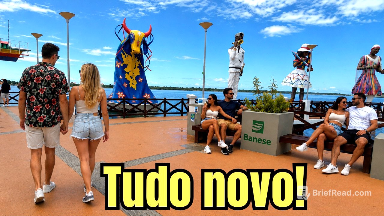 TUDO NOVO! Veja a REFORMA do Largo da Gente Sergipana em Aracaju/SE 😳🔥