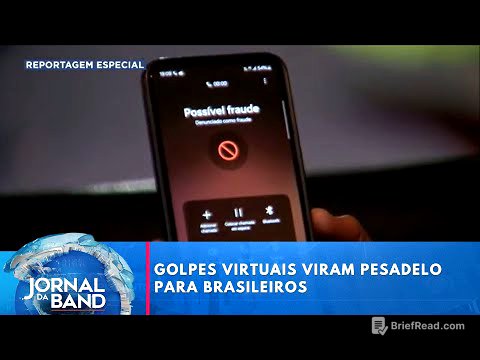 Golpes virtuais viram pesadelo para brasileiros | Jornal da Band