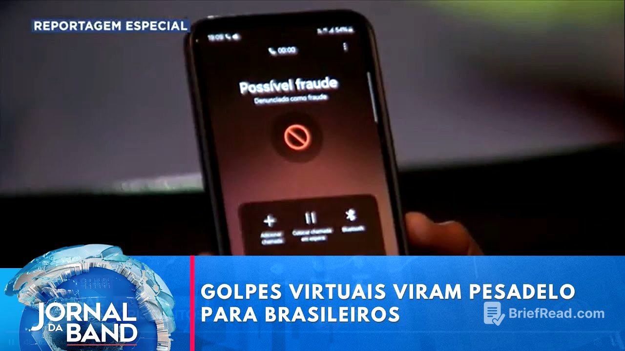 Golpes virtuais viram pesadelo para brasileiros | Jornal da Band