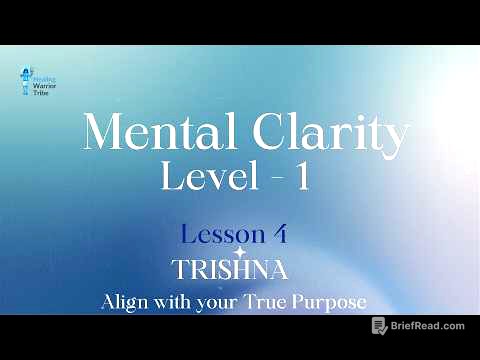 MC l Lesson 4 - Align with your true Purpose with Trishna