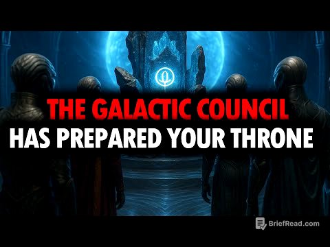 CHOSEN ONE, THE GALACTIC COUNCIL HAS PREPARED YOUR THRONE 👽👁👑
