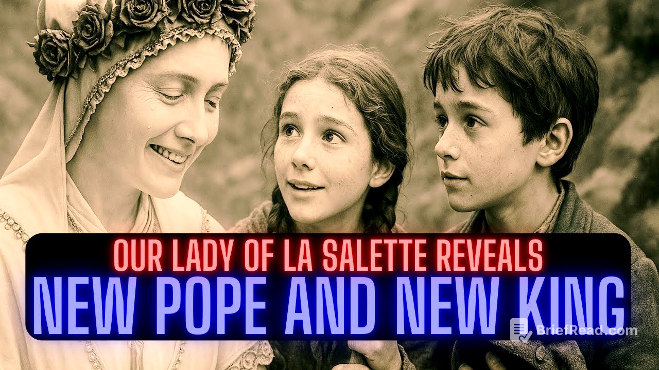 Our Lady's Revelation in La Salette - New pope, New King, Antichrist, Two witnesses