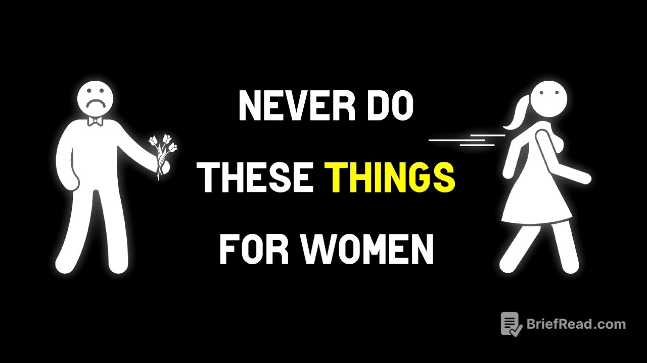 9 THINGS man should NOT DO with WOMEN