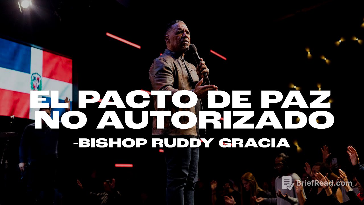 El pacto de paz no autorizad | Bishop Ruddy Gracia