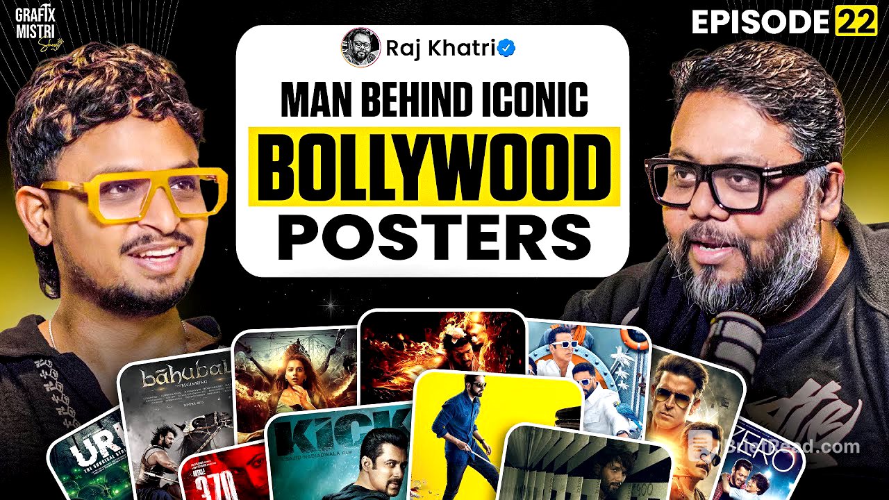 Inside the World of Movie Posters – 180+ Films, AI, Storytelling ft. Raj Khatri | Ep. 22