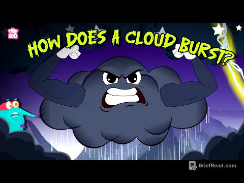 What Causes a Cloudburst? | How does a Cloudburst Happen? | Natural Calamities | Dr. Binocs Show
