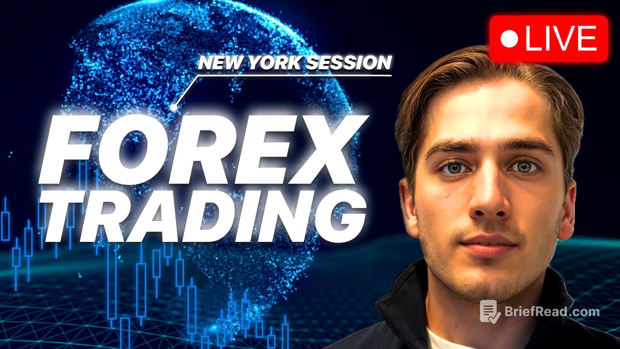 LIVE FOREX TRADING | XAUUSD, EURUSD, USDJPY, GBPUSD | New York Session