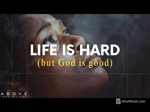 LIFE IS HARD (but God is good)