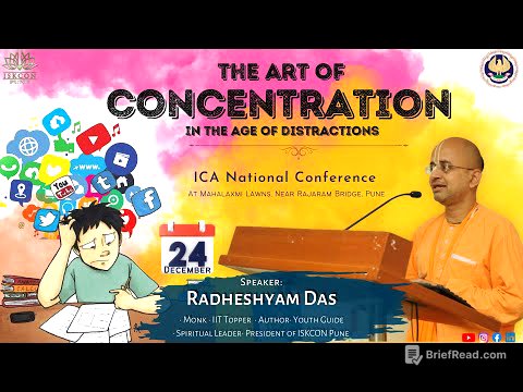 Art of concentration in the age of Distraction - ICAI National Conference_Radheshyam das