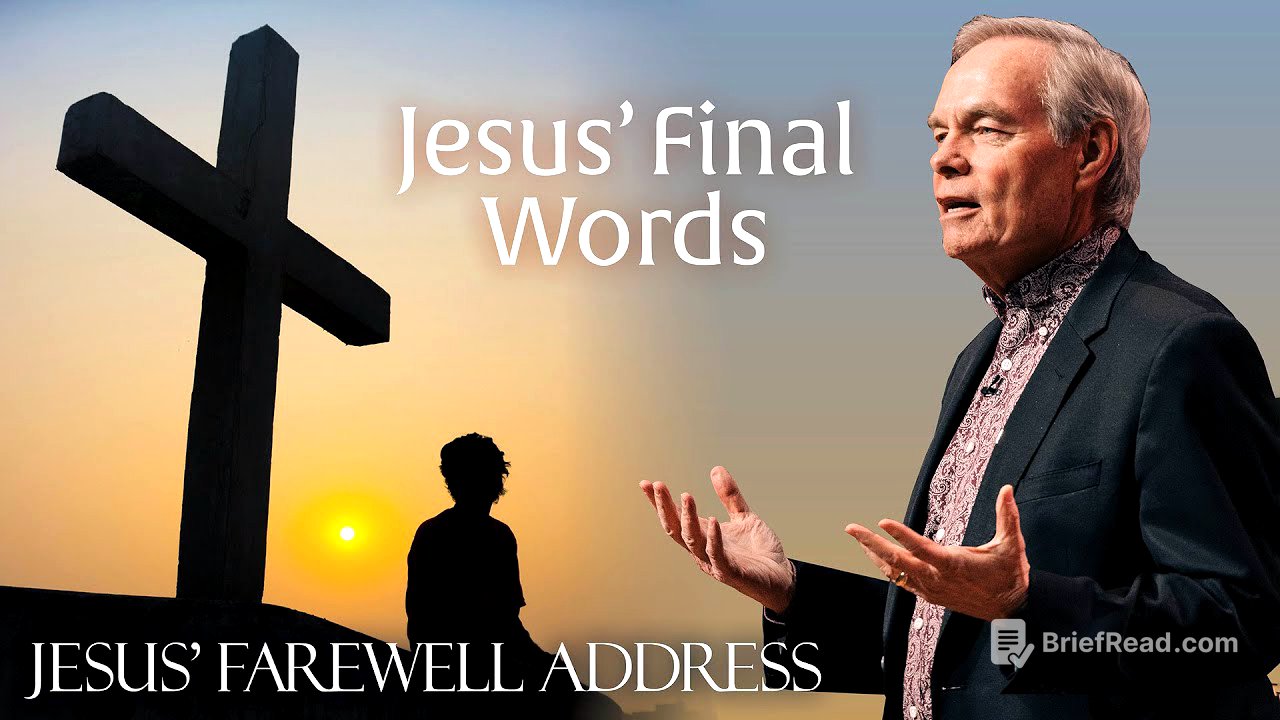 Jesus' Farewell Address: Episode 8