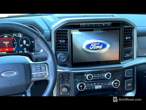 Ford’s SYNC 4 system - Complete Tutorial!