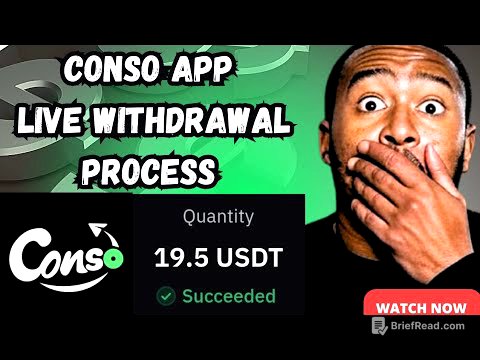 CONSO APP: LIVE WITHDRAWAL TO TON WALLET ||  EARN USDT ON TELEGRAM FOR FREE || MAKE MONEY ONLINE