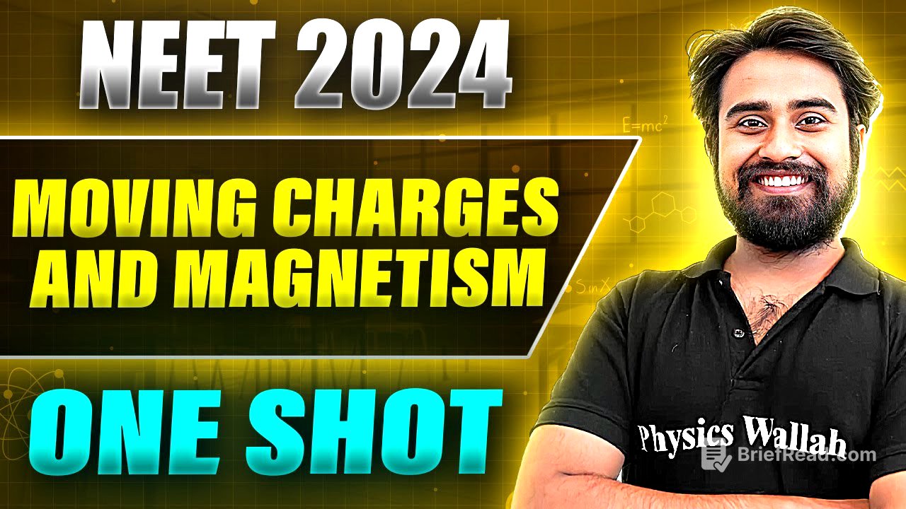 MOVING CHARGES AND MAGNETISM in 1 Shot: FULL CHAPTER COVERAGE (Concepts+PYQs) | Prachand