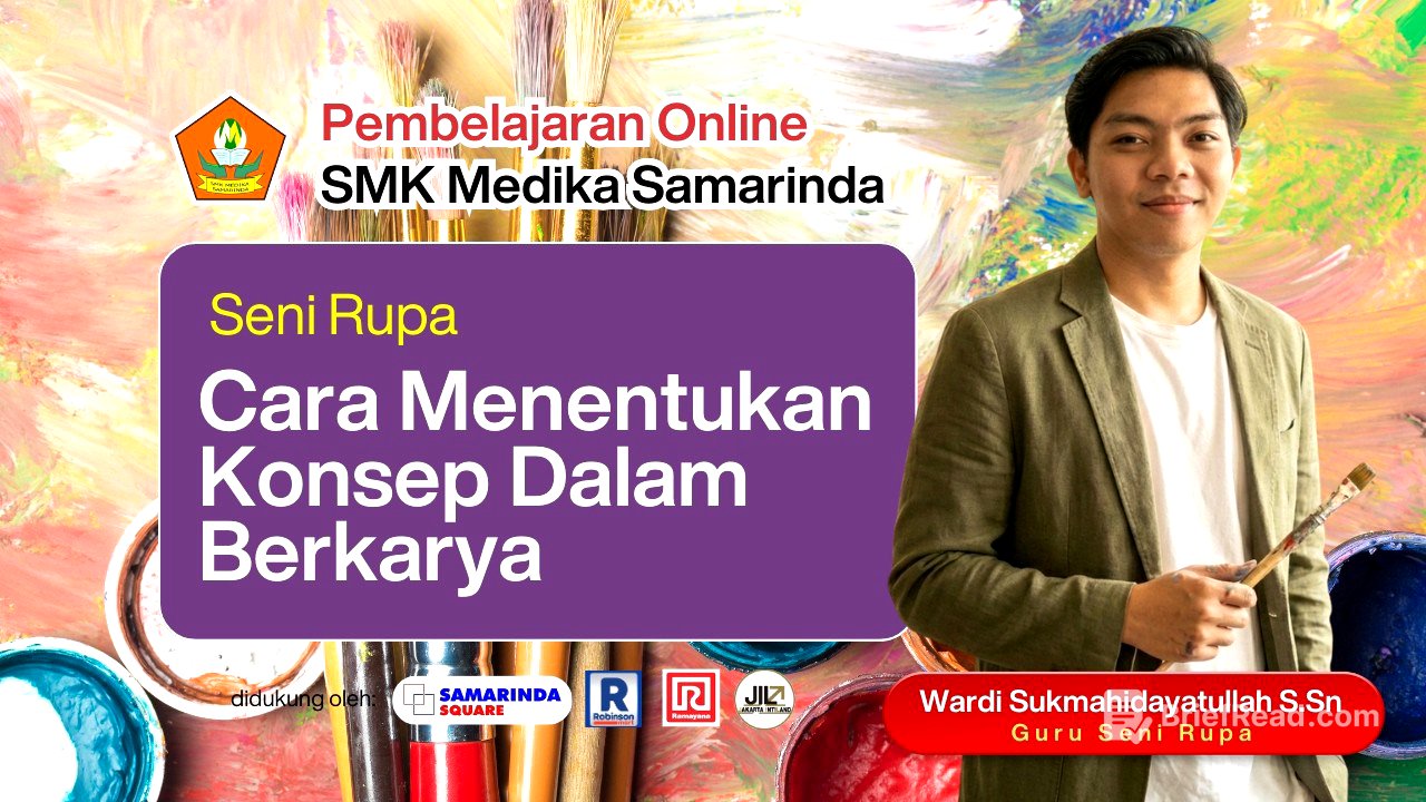 PEMBELAJARAN ONLINE SMK MEDIKA-RAMAYANA SMD SQUARE BERSAMA WARDI SUKMAHIDAYATULLAH, S.Sn.