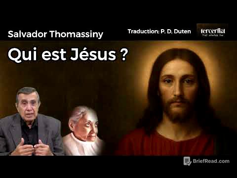 Dr. Salvador Thomassiny - Qui est Jésus ? A la lumière du Magistère de l'Eglise et du Livre du Ciel