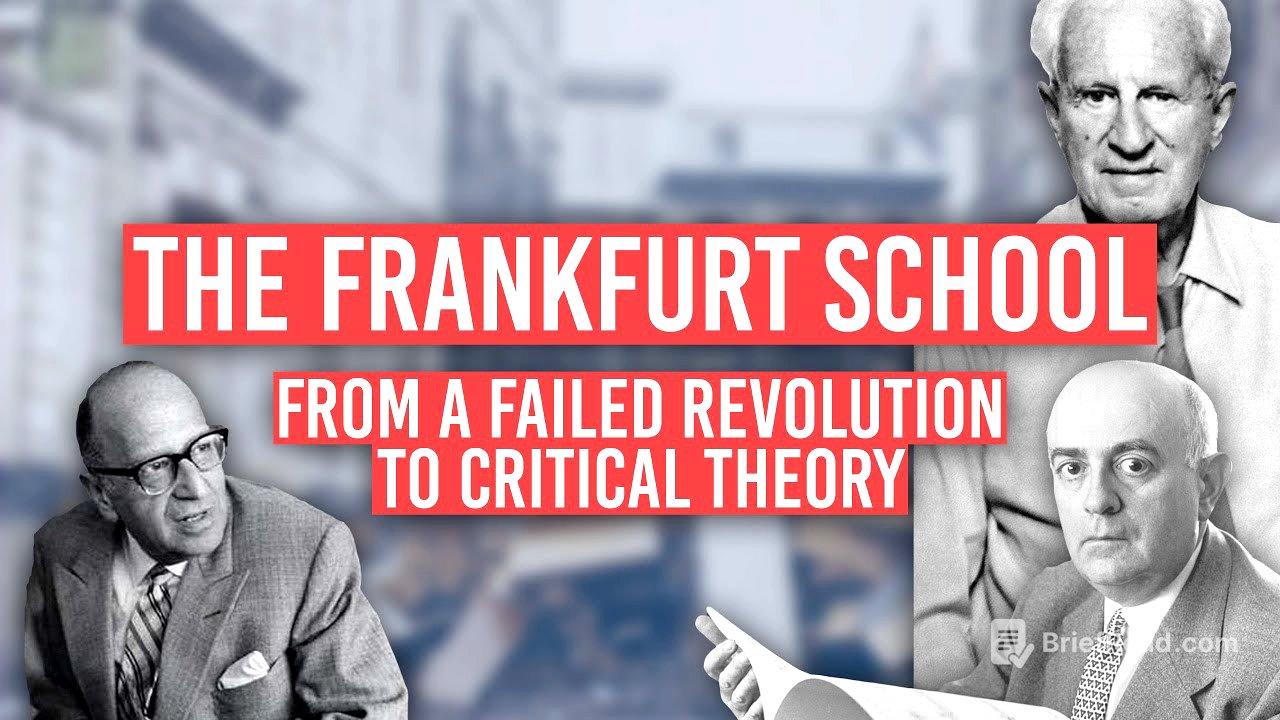 The Frankfurt School: From a Failed Revolution to Critical Theory | Tom Nicholas