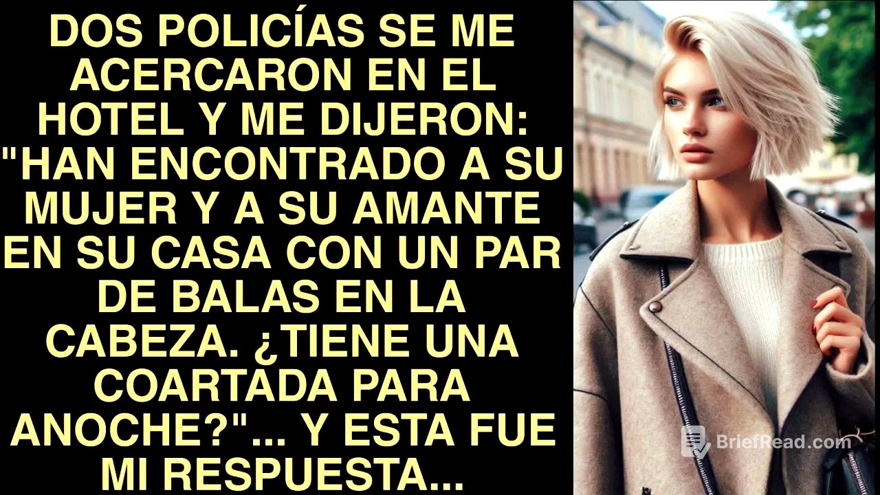 Dos Policías Se Me Acercaron En El Hotel Y Me Dijeron Han Encontrado A Su Mujer Y A Su Amante En