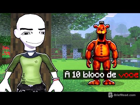 SOBREVIVI AO VÍRUS DO FNAF NO MINECRAFT E SAI TRAUMATIZADO!!!!