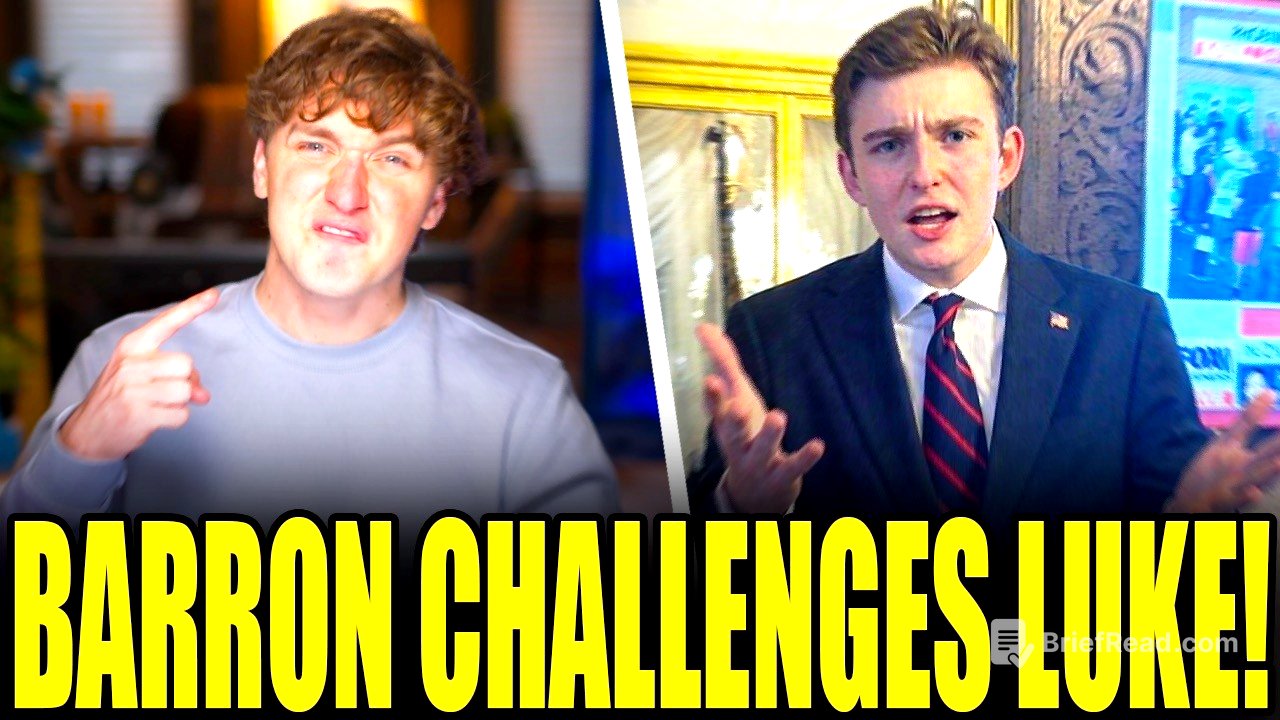 DEAR BARRON TRUMP, DON’T F*** WITH ME… OKAY?!