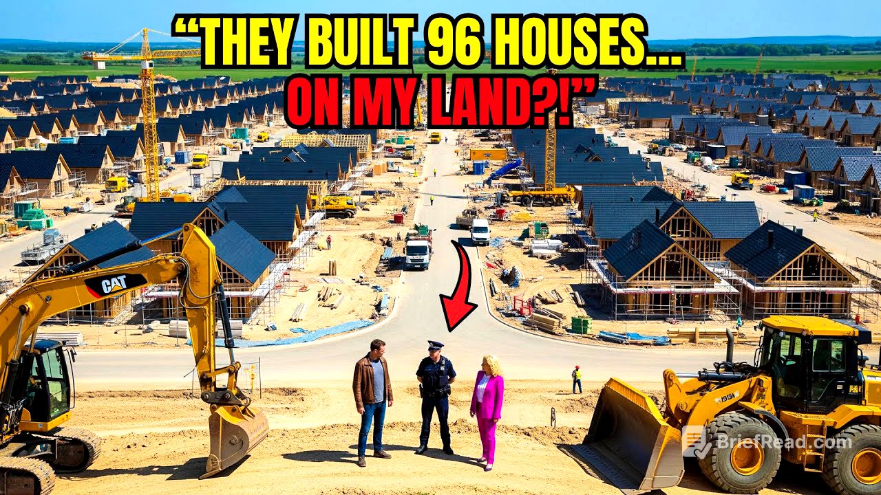 HOA Put 96 Homes on My Land — I Let Them Finish Construction, Then Pulled the Deed Out in Court