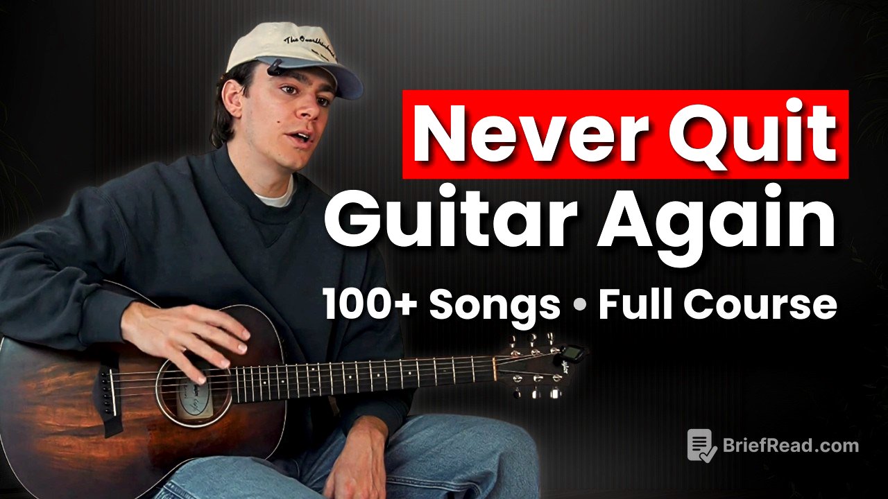 The Only Guitar Lesson Beginners Actually Need (Start Here)