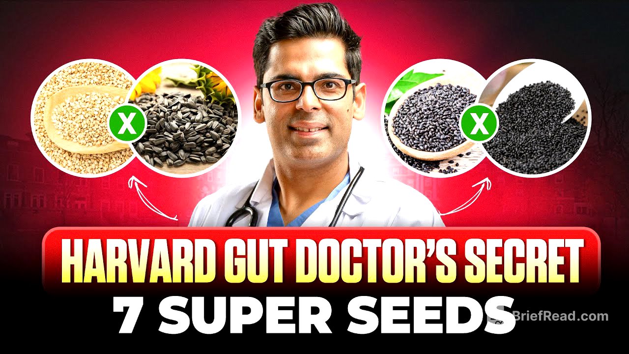 Harvard-Trained Doctor’s 7 Favourite Seeds for Gut Health 🚨⁉️ Dr. Sethi