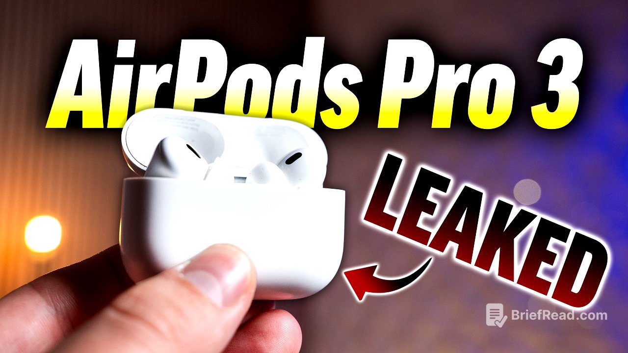 AirPods Pro 3 LEAKS (Don't Buy AirPods Right Now..)