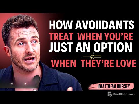 “How Avoidants Treat You When You’re Just an Option vs When They’re in Love || Matthew Hussey ||