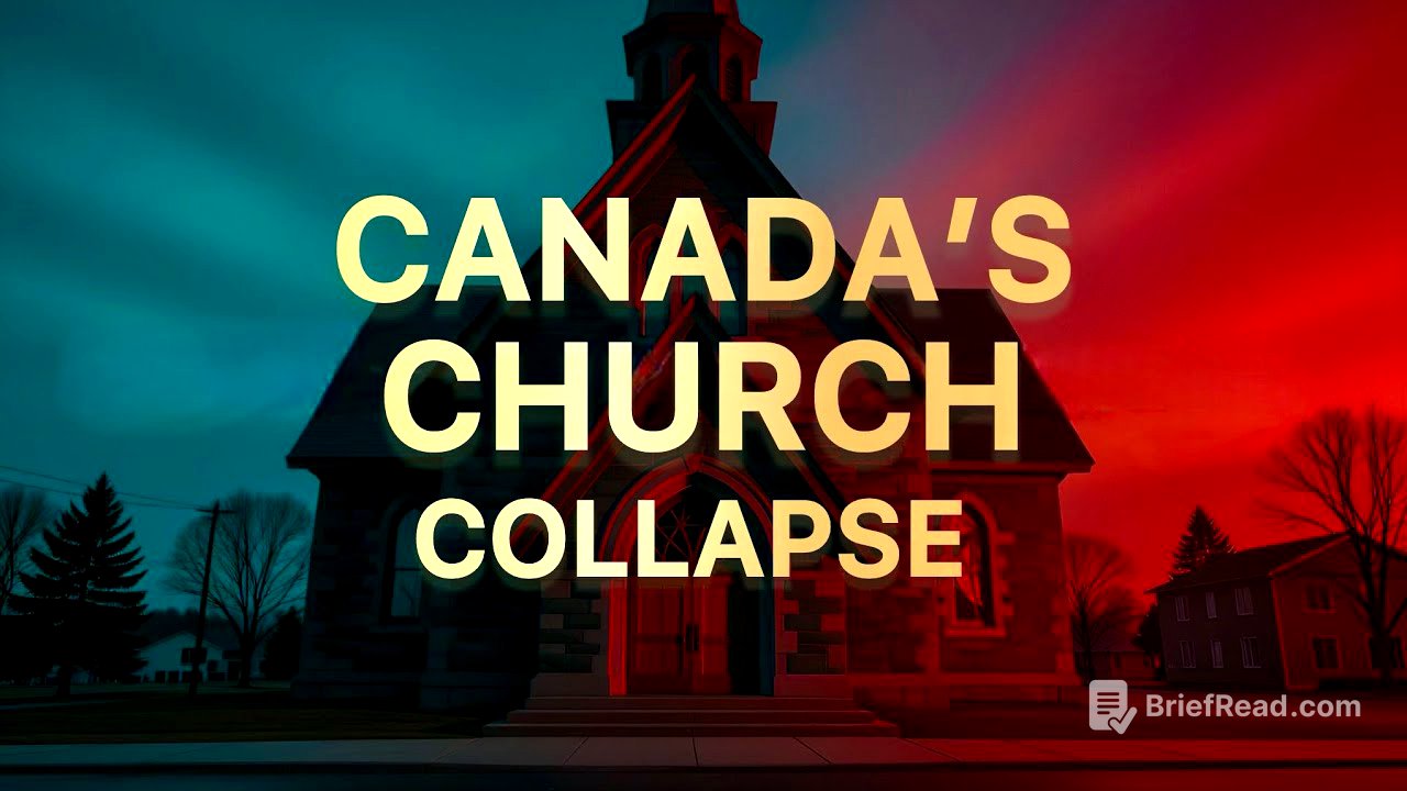The United Church Of CANADA COLLAPSE: 2 MILLION Members Gone