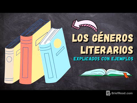 Los GÉNEROS LITERARIOS explicados con EJEMPLOS 📖