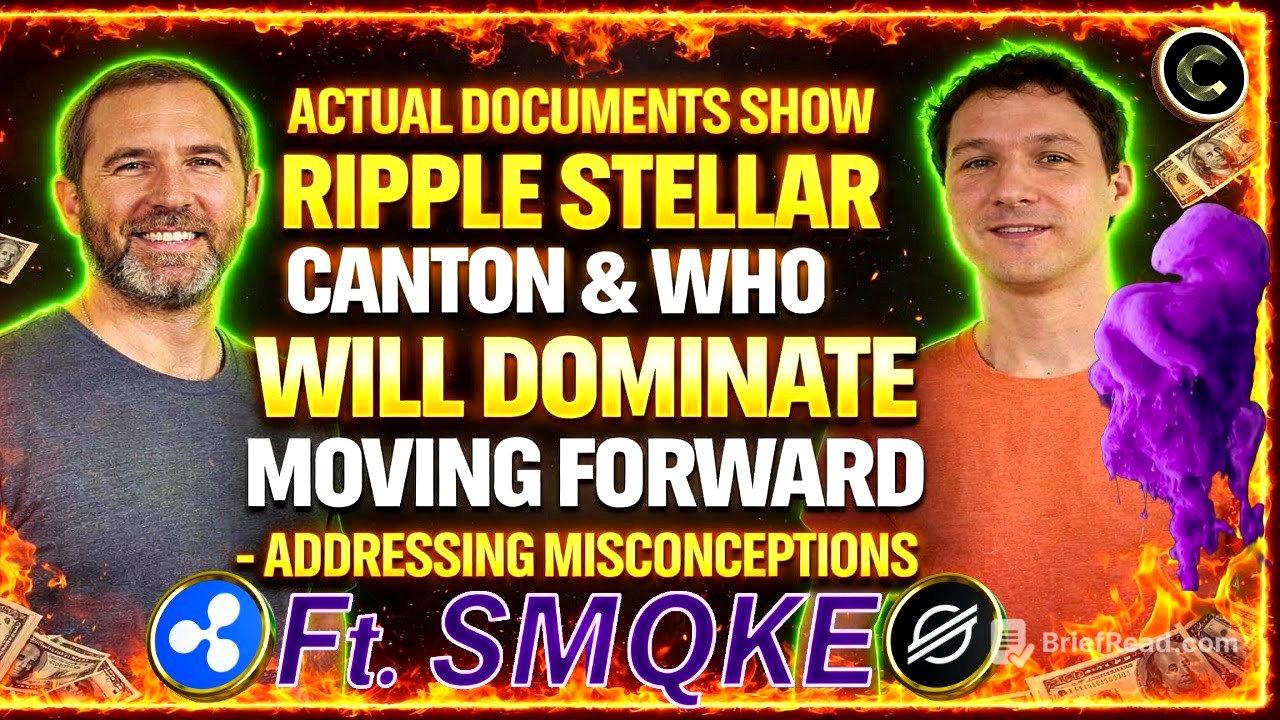 Ripple Stellar and Canton Private vs Public Blockchains Who Will Dominate? Addressing Misconceptions