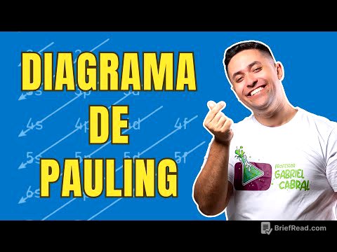 DIAGRAMA DE PAULING E DISTRIBUIÇÃO ELETRÔNICA