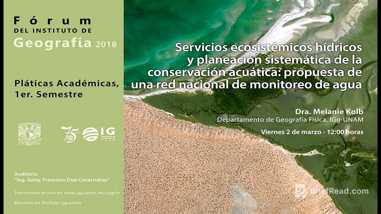 Servicios ecosistémicos  - IGg UNAM