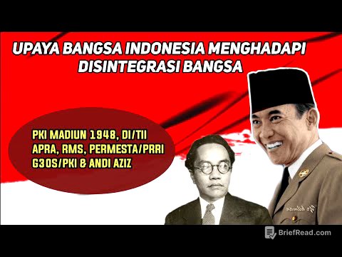 UPAYA BANGSA INDONESIA MENGHADAPI DISINTEGRASI BANGSA | Sejarah SMK/SMA