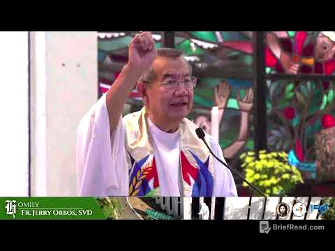 𝗨𝗠𝗨𝗟𝗔𝗡, 𝗕𝗨𝗠𝗔𝗚𝗬𝗢, 𝗗𝗜𝗬𝗢𝗦 𝗹𝗮𝗻𝗴! | 09 Nov 2025 HOMILY w/ Fr. Jerry Orbos| DEDICATION OF LATERAN BASILICA