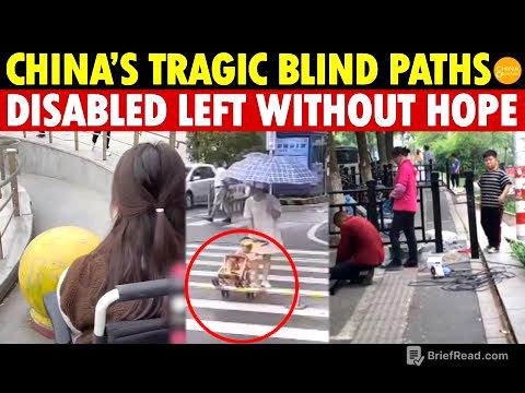 China’s Tragic Blind Paths—Disabled People’s Last Lifeline Cut Off
