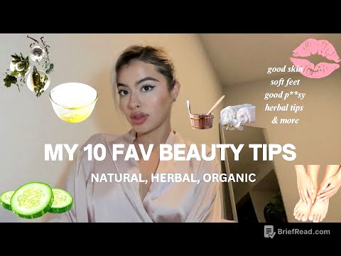 MY 10 BEAUTY TIPS: soft skin, good p**sy, herbs & MORE