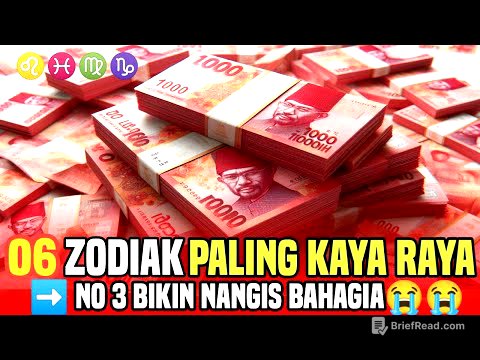 6 ZODIAK PALING BERUNTUNG BULAN INI‼️💰MENDADAK KAYA Rezeki Deras Tak Terduga!"