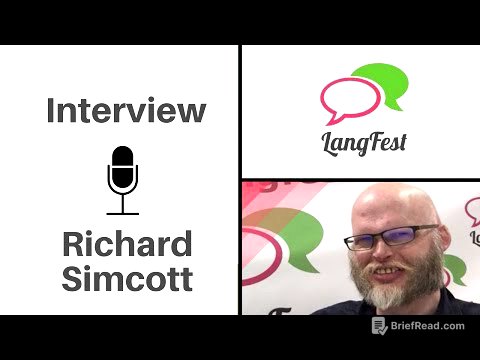 How Does Richard Simcott Learn a New Language?